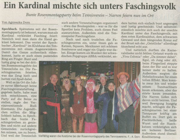 2016-02-10 Bericht Fasching